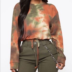 Don't Waste My Time Top - Olive Combo